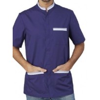 Chemise à manches courtes pour homme avec fermeture à glissière Roberto Horeca Siggi - 28CS1426/00-0001