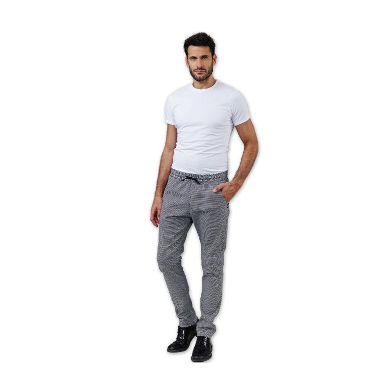 Pantalons de cuisinier Siggi Horeca Clem...