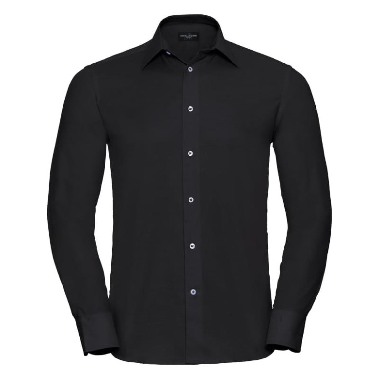 Chemise de travail Oxford à manches longues...