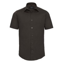 Chemise de travail à manches courtes en tissu extensible Russell - JE947M