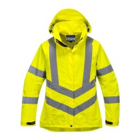 Veste de travail respirante, imperméable et haute visibilité pour femmes de Portwest LW70
