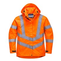 Veste de travail respirante, imperméable et haute visibilité pour femmes de Portwest LW70