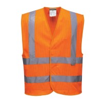 Gilet de travail à bande verticale MeshAir haute... 2