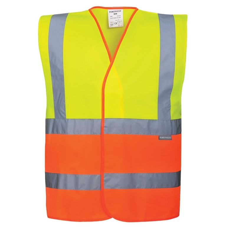 Gilet de travail bicolore Portwest C481