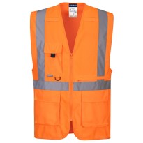 Gilet de travail Executive haute visibilité Portwest C357