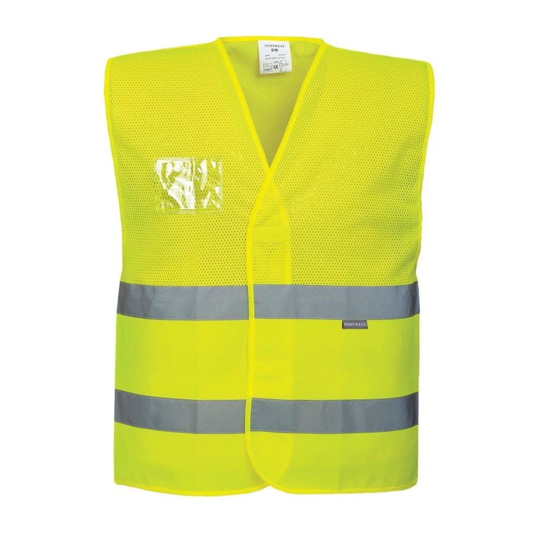 Gilet de travail à moitié en maille Portwest C494
