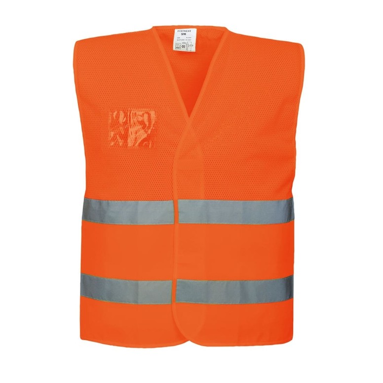 Gilet de travail à moitié en maille Portwest C494