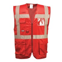 Gilet de travail Portwest haute visibilité Iona Executive Multipoches F476