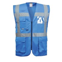 Gilet de travail Portwest haute visibilité Iona Executive Multipoches F476
