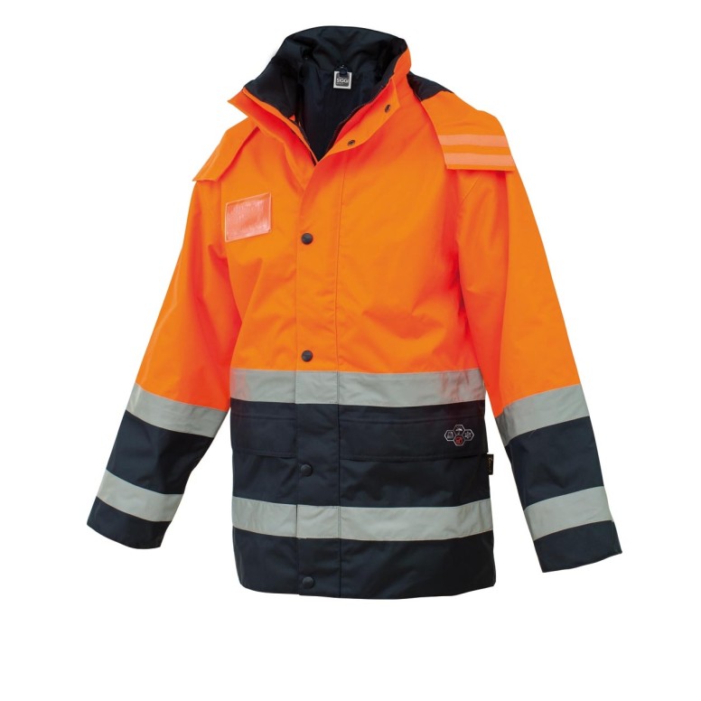 Manteau Parka bicolore Siggi à haute visibilité