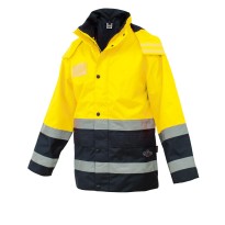 Manteau Parka bicolore Siggi à haute visibilité