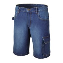 Bermuda en denim de travail Beta Stretch 7529