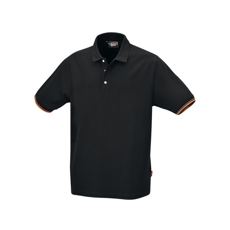 Polo de travail Beta 100 % coton Noir 7547N