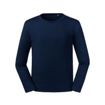 T-shirt de travail à manches longues en pur coton biologique Russell - JE100M