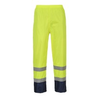 Pantalon de travail Classic Bicolore Imperméable Haute Visibilité Portwest H444