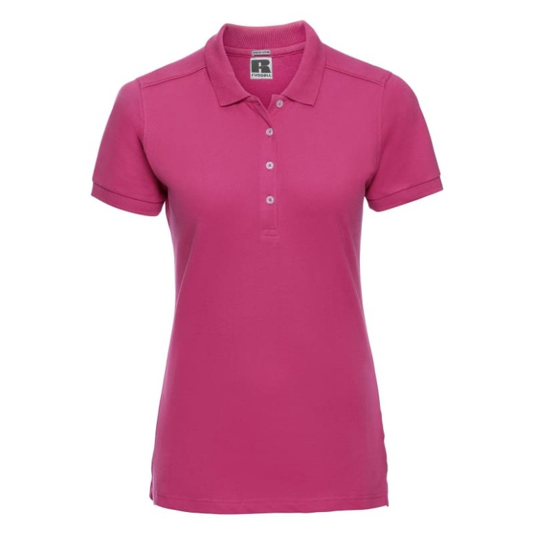 Polo de travail Stretch pour femmes Russell -...