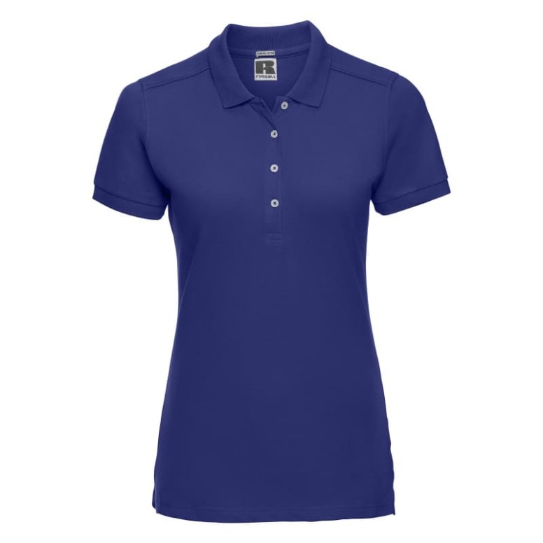 Polo de travail Stretch pour femmes Russell -...
