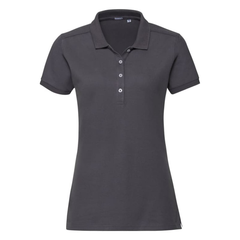 Polo de travail Stretch pour femmes Russell -...