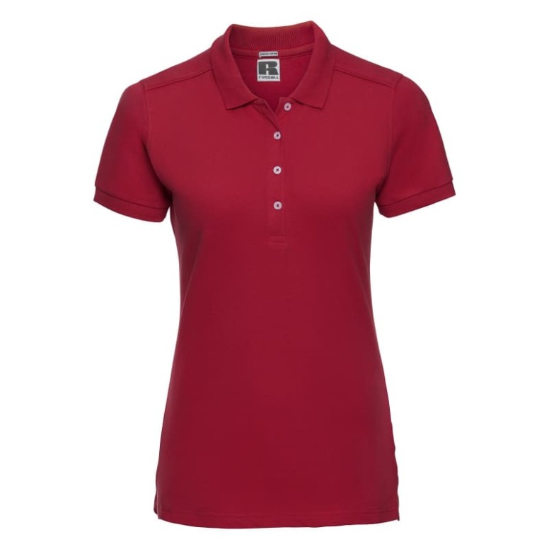 Polo de travail Stretch pour femmes Russell -...