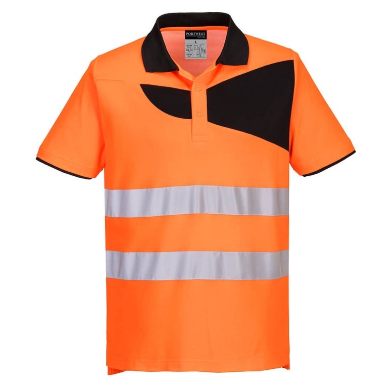 Polo de travail haute visibilité PW2 Portwest...