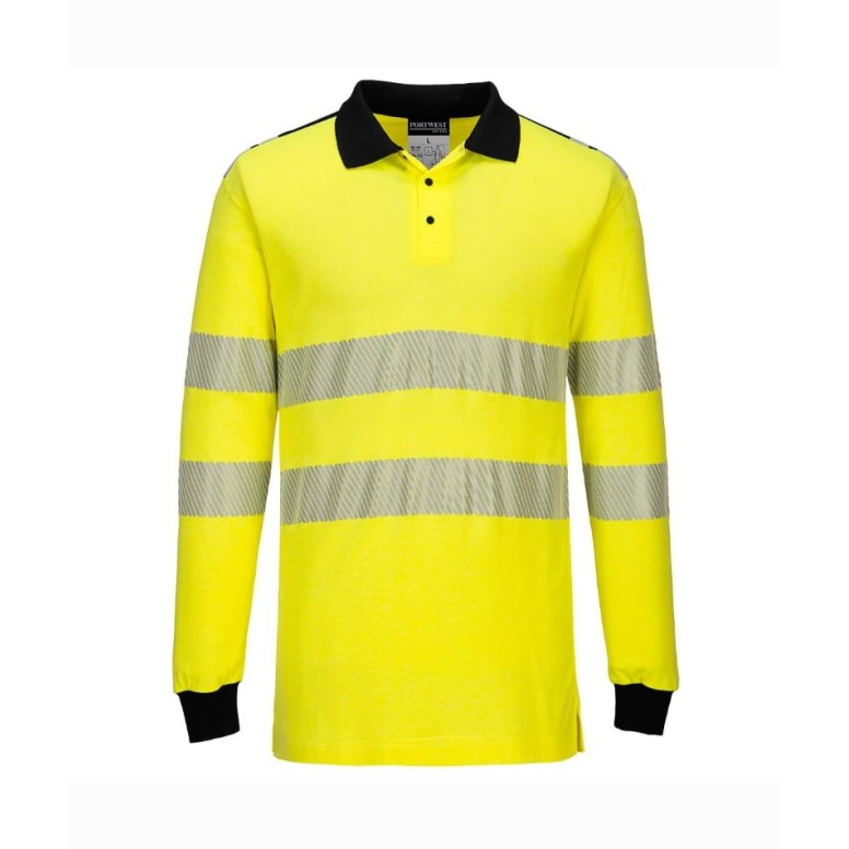 Polo de travail ignifuge à haute visibilité WX3...
