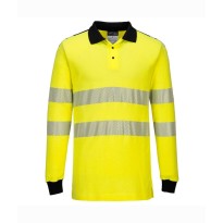 Polo de travail ignifuge à haute visibilité WX3 Portwest FR702