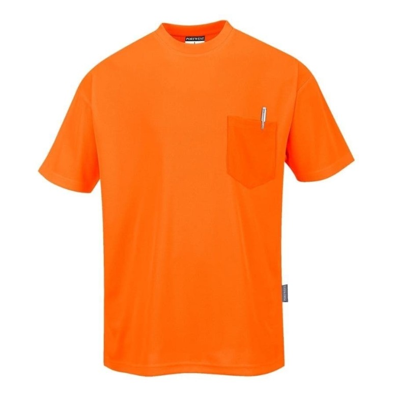 T-shirt de travail Portwest Day-Vis à manches...