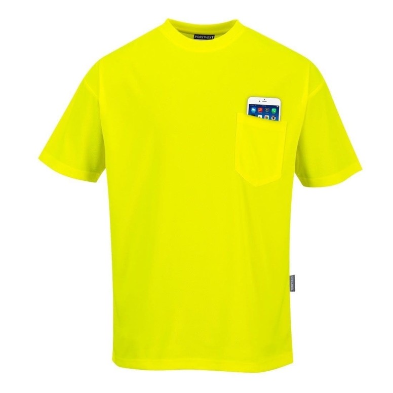 T-shirt de travail Portwest Day-Vis à manches...