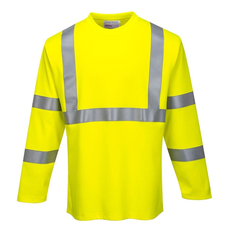 T-shirt de travail antistatique, ignifuge et...