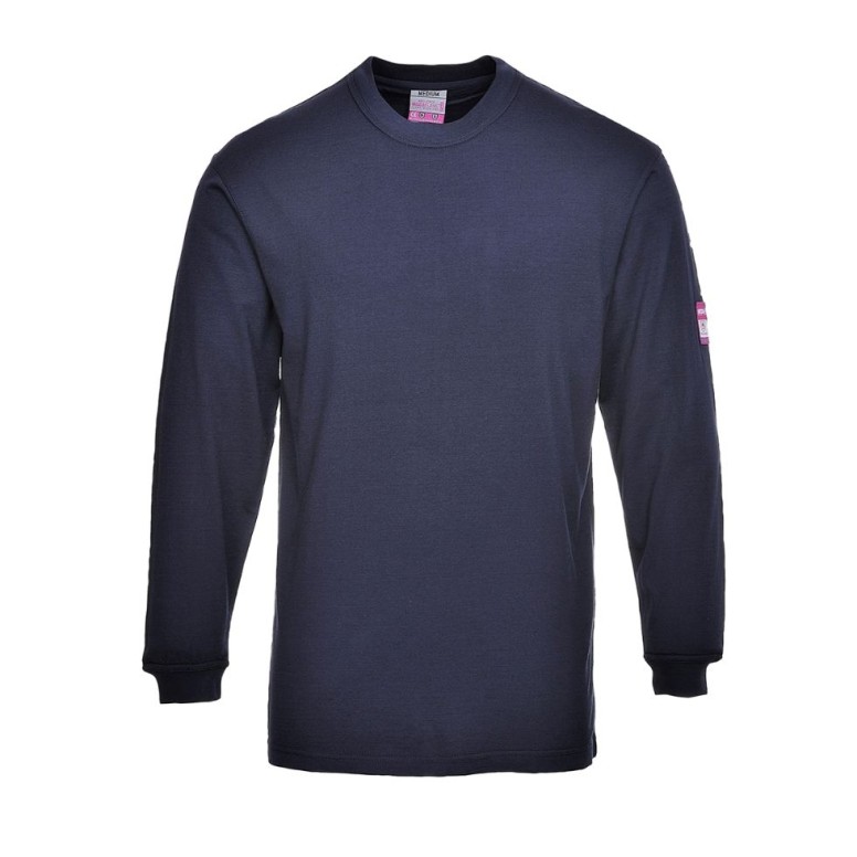 T-shirt à manches longues ignifuge et...