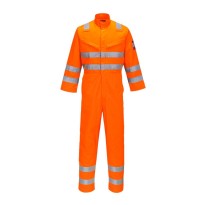 Combinaison de travail haute visibilité ignifuge et...