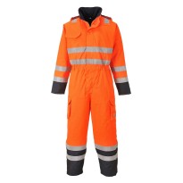 Combinaison de travail Bizflame Rain ignifuge, antistatique et à haute visibilité de Portwest S775