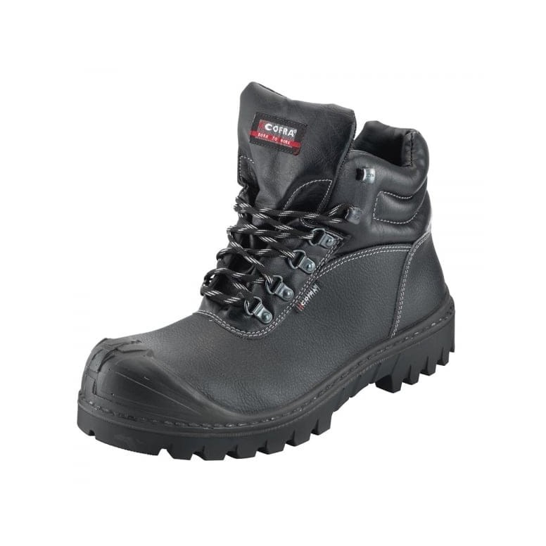 COFRA Solder Bis Scarpe Antinfortunistiche S3 HRO SRC - Taglia 39, Nere, Con Puntale Non Metallico, Suola Resistente A 300°C