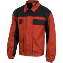 Veste de travail d'hiver à haute résistance, multi-poches, avec fermeture éclair en nylon - Workteam