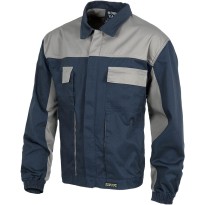 Veste de travail d'hiver à haute résistance, multi-poches, avec fermeture éclair en nylon - Workteam