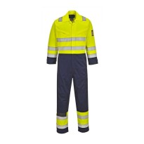 Combinaison de travail Modaflame ignifuge à haute visibilité Portwest MV28