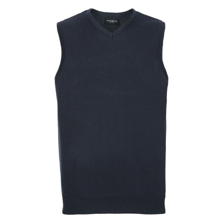 Pullover de travail sans manches à col en V...