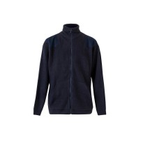 Veste à fermeture éclair longue avec col montant de...