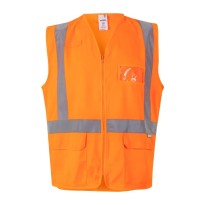Gilet de travail haute visibilité multipoches Velilla 305903