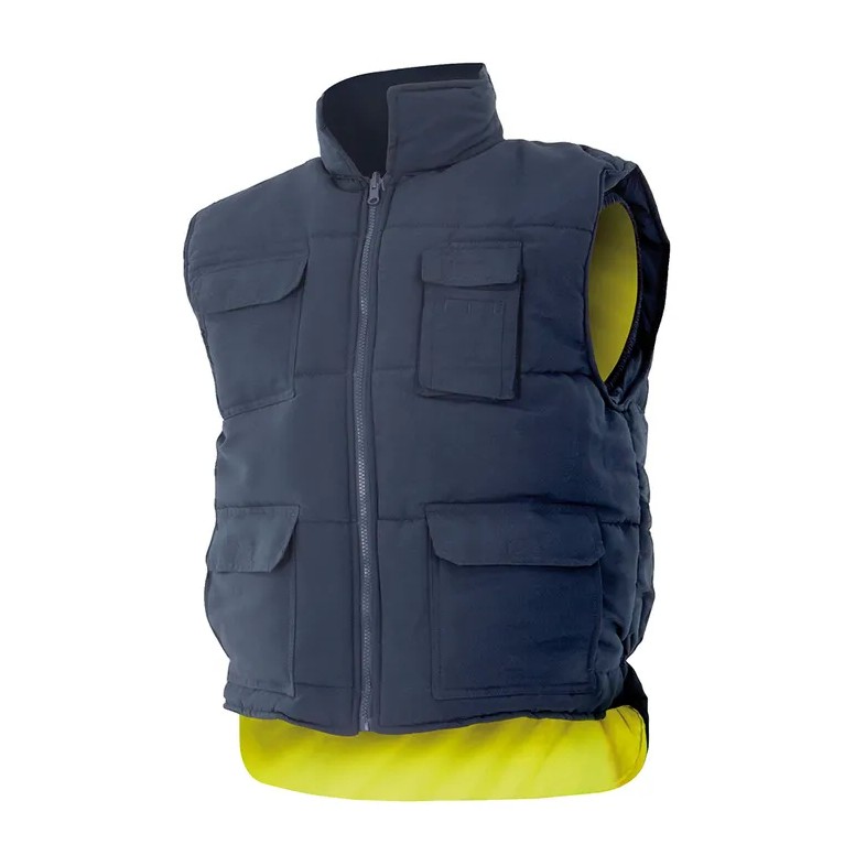 Gilet réversible de travail haute visibilité...