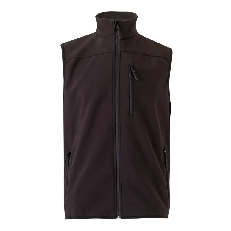 Gilet de travail Softshell Stretch multipoches...