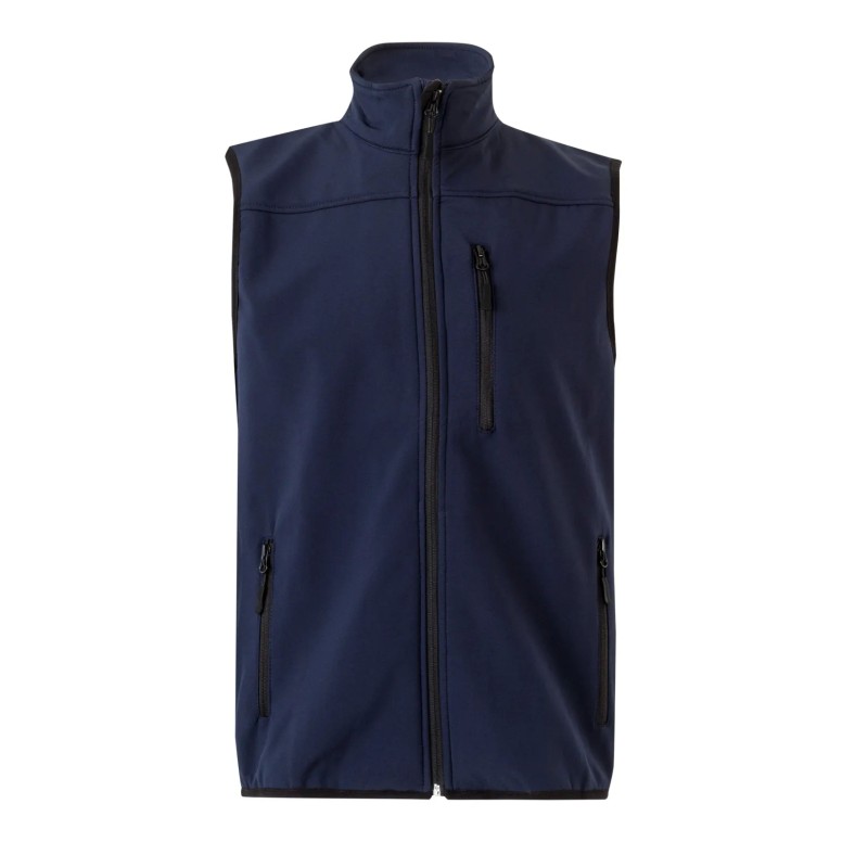 Gilet de travail Softshell Stretch multipoches...