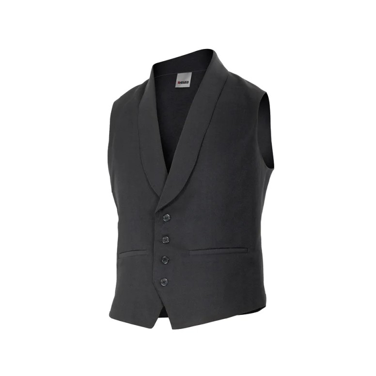 Gilet de travail col châle multipoches Velilla 411