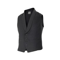 Gilet de travail col châle multipoches Velilla 411