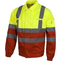Veste haute visibilité en coton et polyester - Workteam... 2
