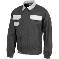 Veste combinée en coton à multiples poches à haute...