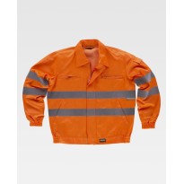 Veste de travail haute visibilité avec bandes réfléchissantes C3910 - Workteam