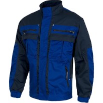 Veste de travail bicolore à multiples poches avec triple... 2