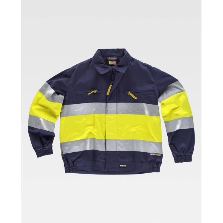 Veste de travail combinée haute visibilité avec...