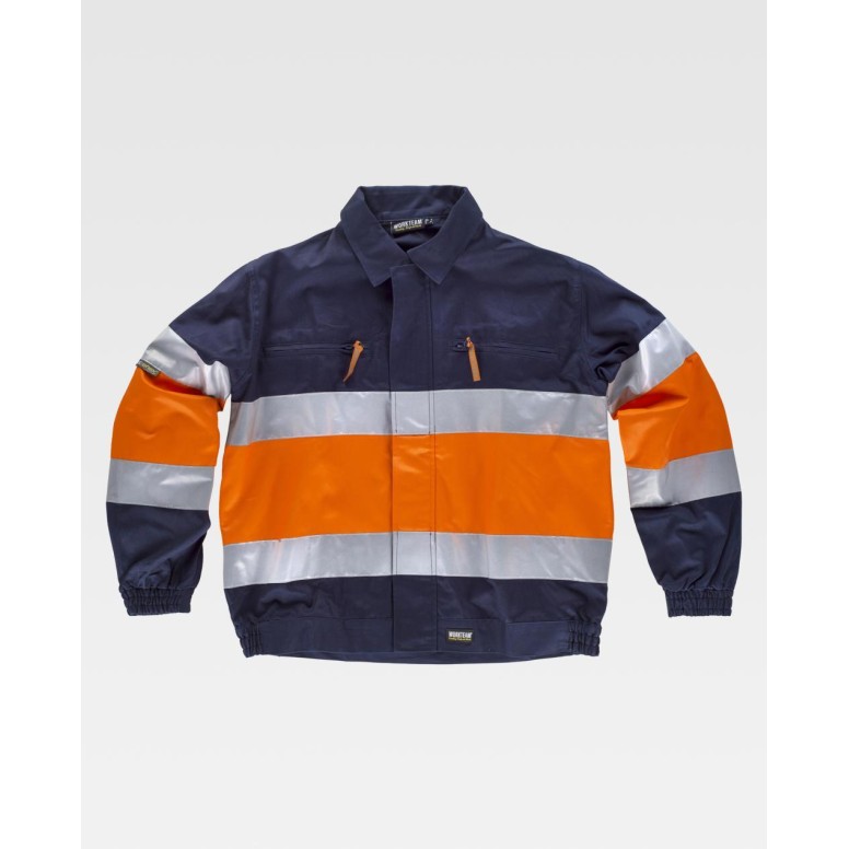 Veste de travail combinée haute visibilité avec...